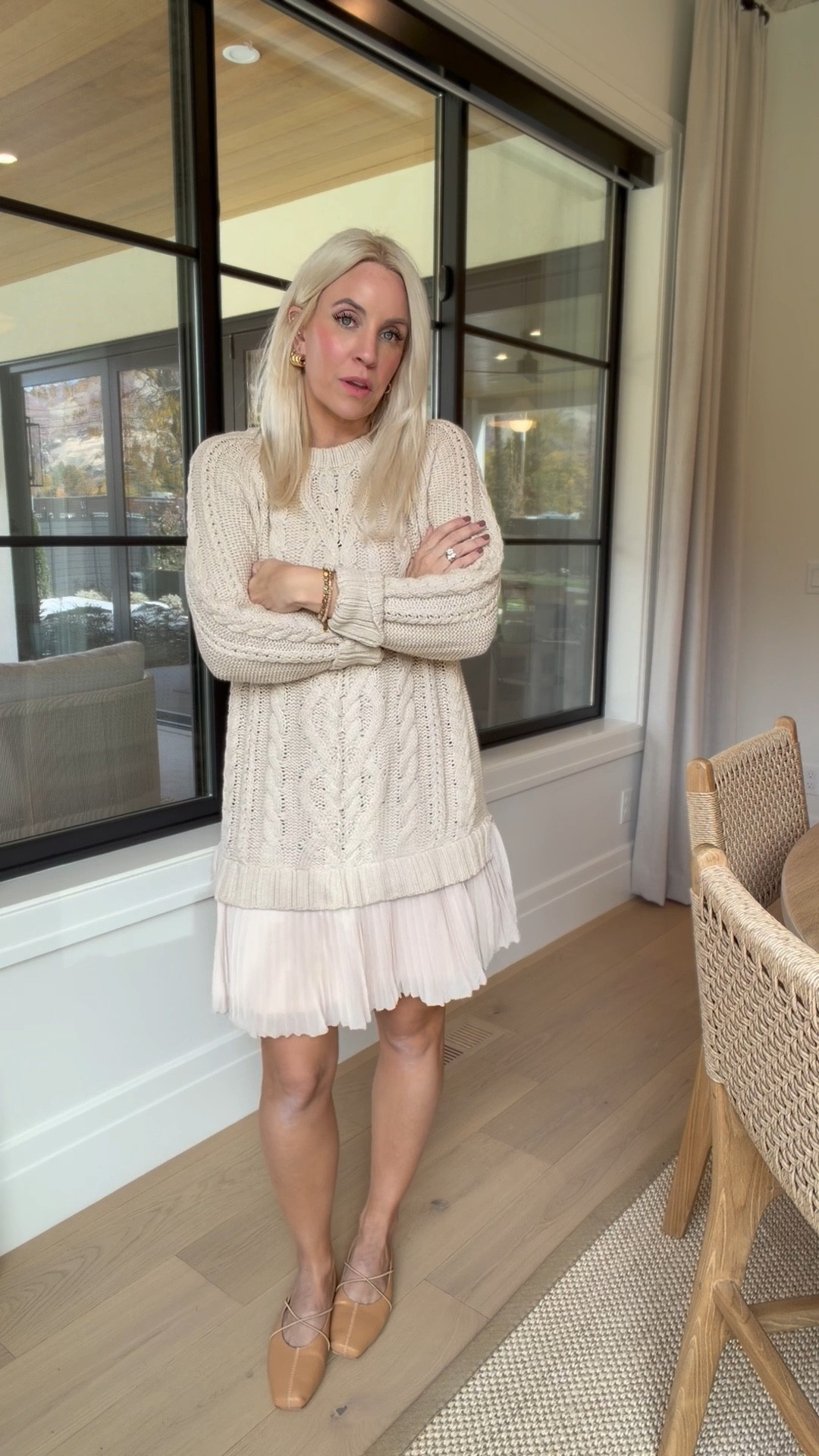 This dress gives the look of layering but with just one piece! Size M

#LTKFindsUnder100 #LTKFindsUnder50 #LTKStyleTip