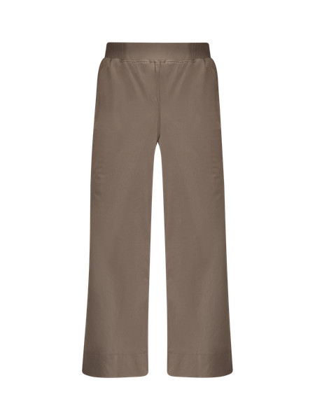 Stretch Woven High-Rise Wide-Leg Cropped Pant | Women's Capris | lululemon | Lululemon (US)
