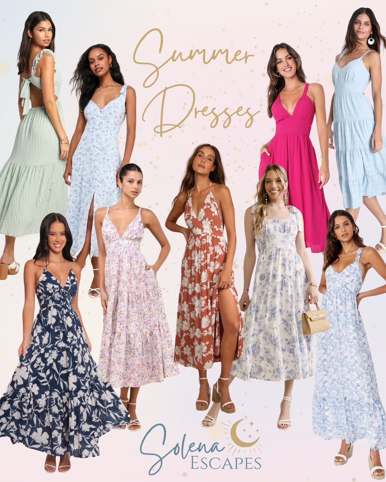 Dreaming of the perfect vacation wardrobe? ✨ From beachside dinners to exploring hidden gems, these vacation dresses will take you from sunrise to sunset in style. Whether you’re strolling through tropical streets or enjoying a romantic getaway, these pieces are your must-haves.

🛍️ Shop the collection for your next getaway!

#VacationStyle #TravelDresses #RomanticGetaway #TropicalVibes #ChicTravel #TravelWardrobe #SummerDresses #SolenaEscapes #DreamyDestinations #WanderlustFashion #TravelInStyle #LTKtravel

#LTKTravel #LTKSeasonal #LTKFindsUnder100