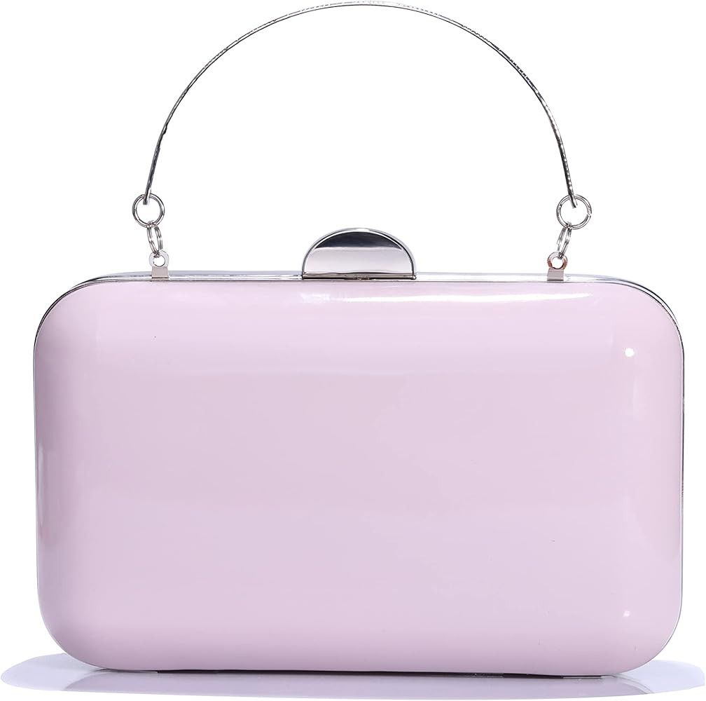 ZHANNI Elegant Women Box Clutch Evening Clutch Bags Wedding Prom Party Handbag Clutch | Amazon (US)