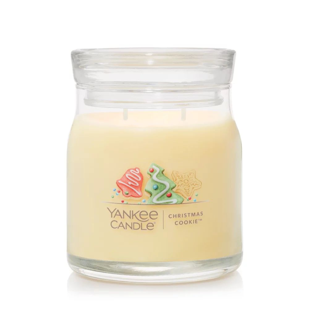 Christmas Cookie™ Signature Medium Jar Candle - Signature Medium Jar Candles | Home Fragrance U... | Yankee Candle