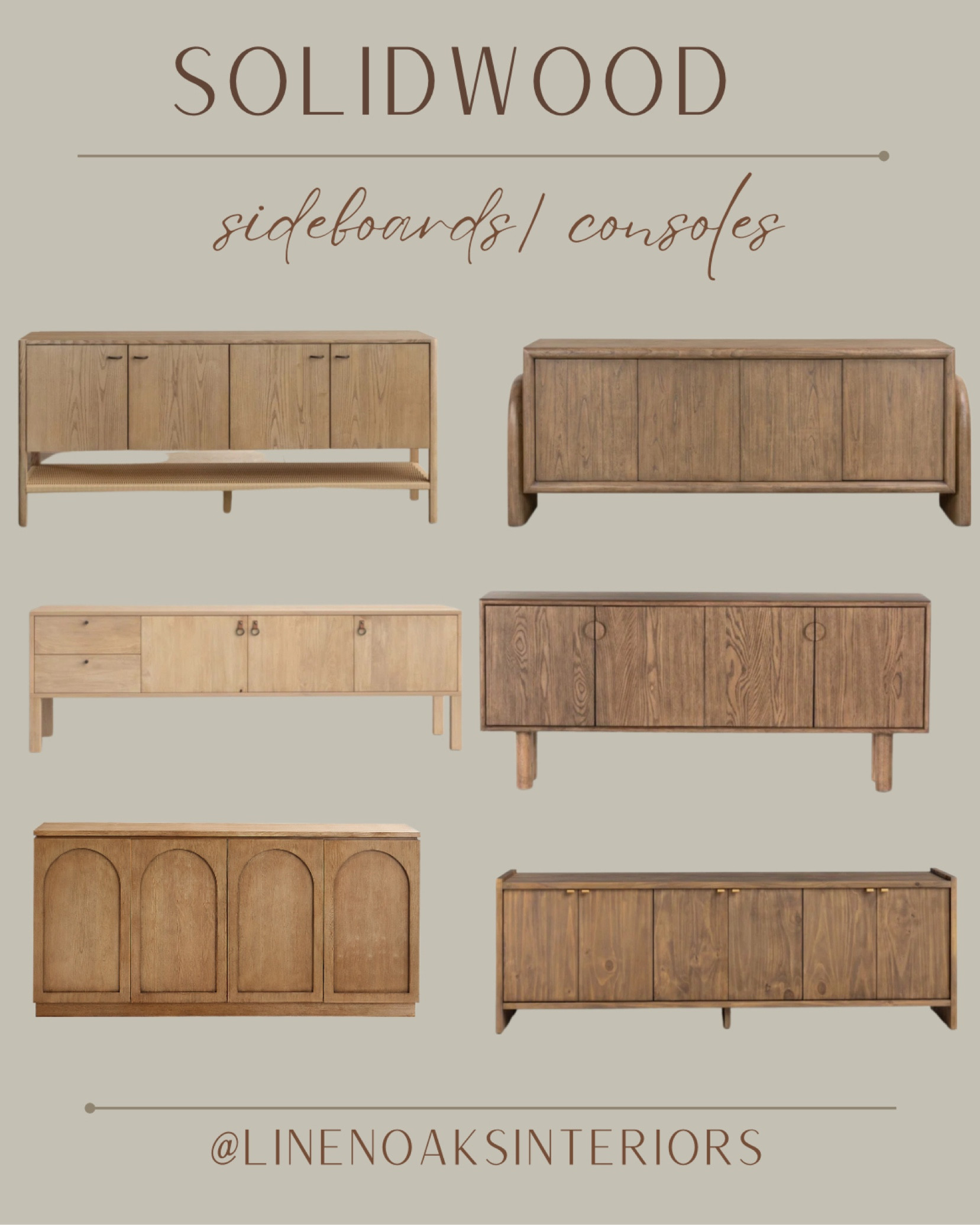 Solid wood consoles/ sideboards
Sideboard, console, console tables, dining room sideboard, wood sideboards 

#LTKCyberWeek #LTKhome #LTKSeasonal