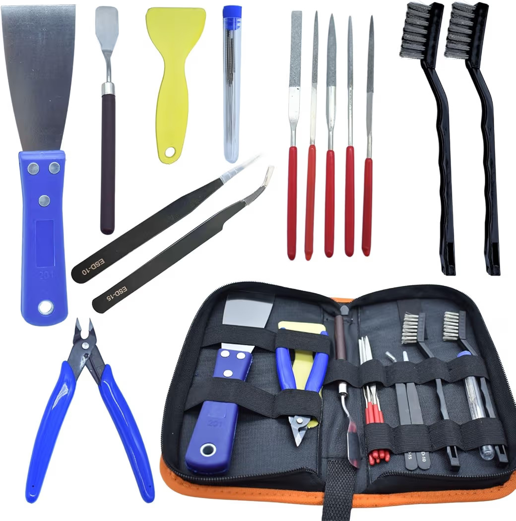 3D Printer Tool Kit, 24pcs 3D Printer Nozzle Cleaning Tool Removal Tool Kit, Wire Brush, Wire Flu... | Amazon (US)