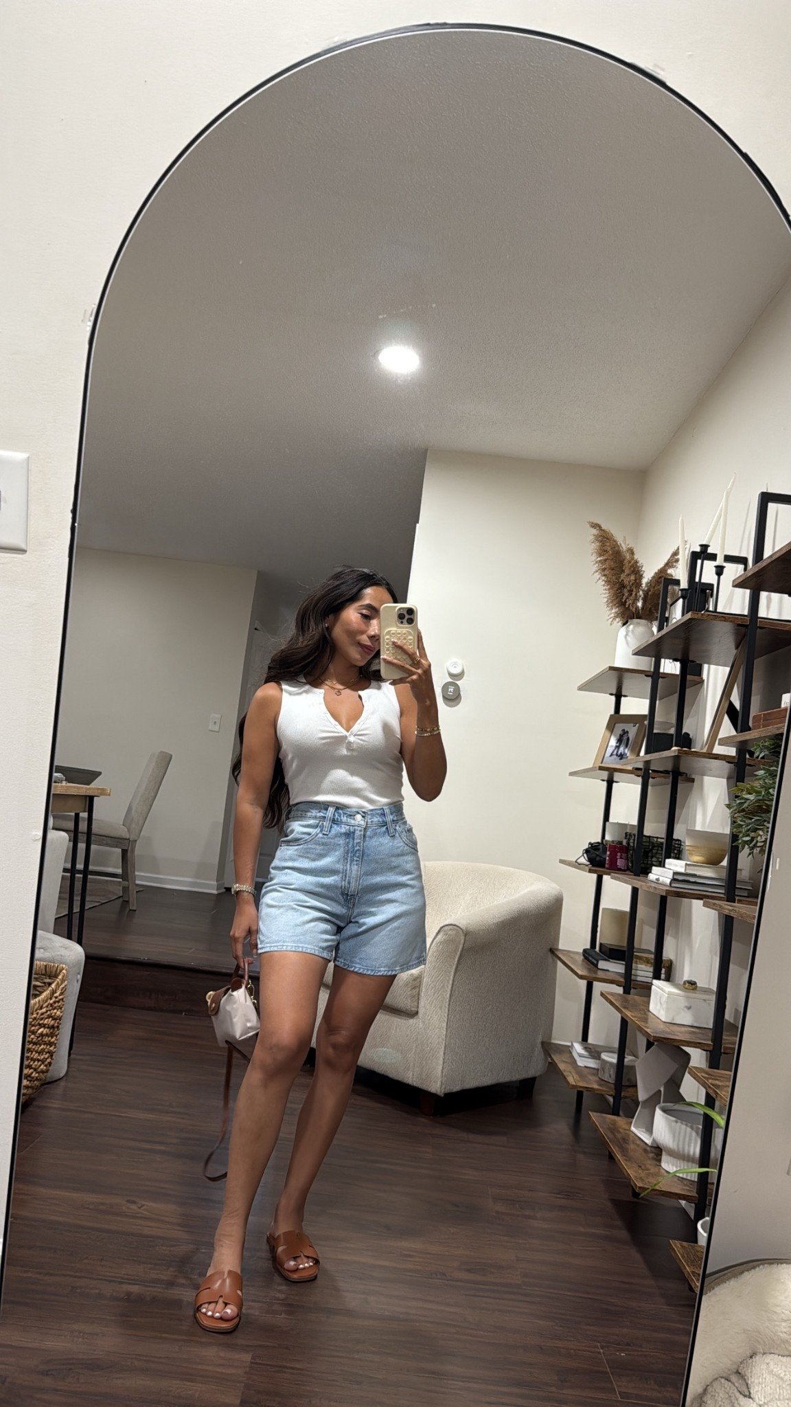 These cinch waist shorts are sooo good!!! Wearing size 26 

#LTKStyleTip #LTKFindsUnder50 #LTKSeasonal