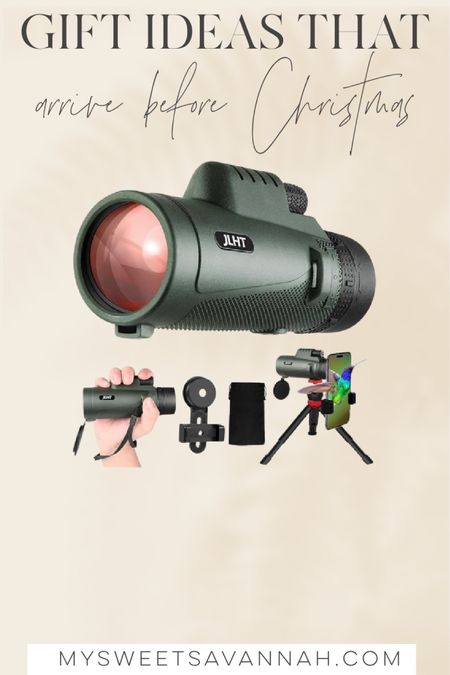40X60 High Power Monocular Telescope with Smartphone Adapter Tripod Travel Bag, Larger Vision Monoculars for Adults Kids with BAK4 Prism & FMC Lens, Suitable for Bird Watching Hunting Hiking Camping
Amazon find 
Gift guide 

#LTKfindsunder100 #LTKsalealert #LTKhome