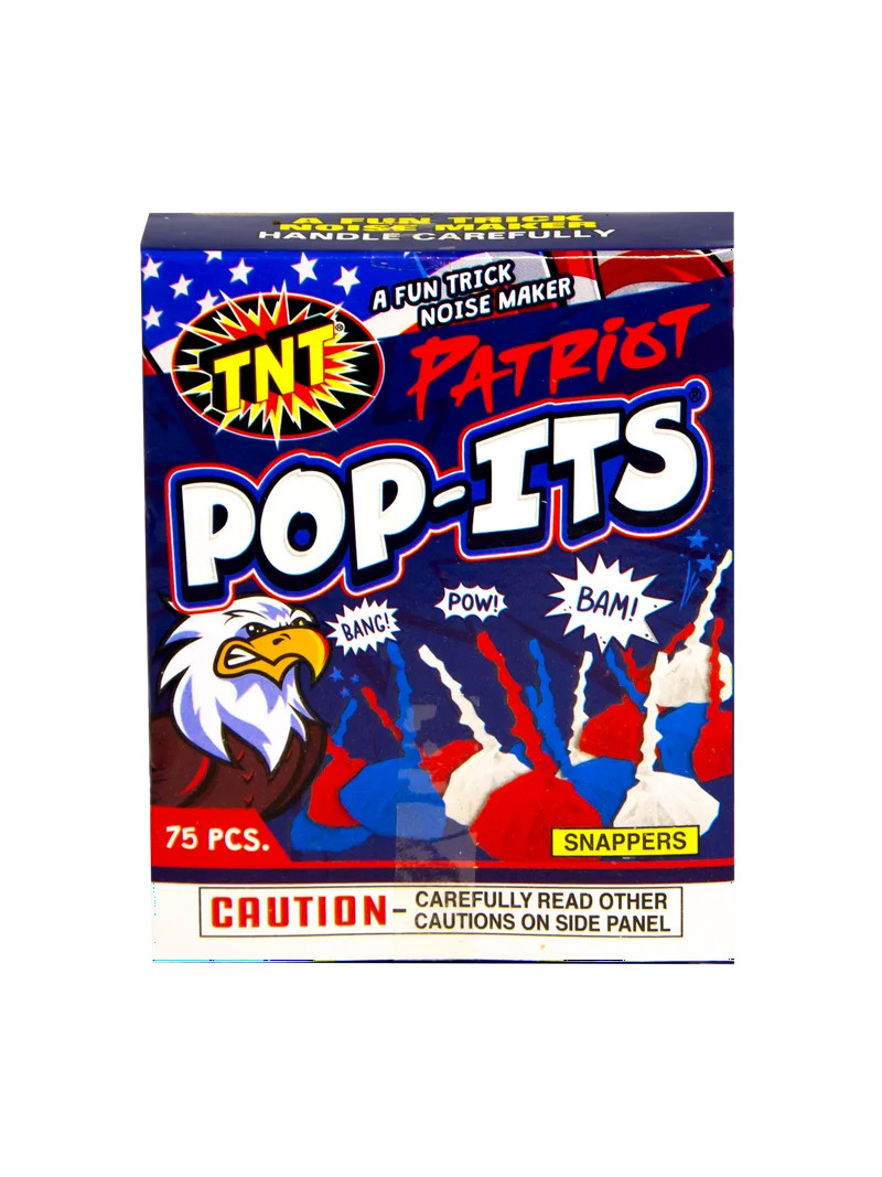 Patriot Pop-Its, Brand TNT Fireworks, Red White and Blue Snaps, Novelty, Party | Walmart (US)