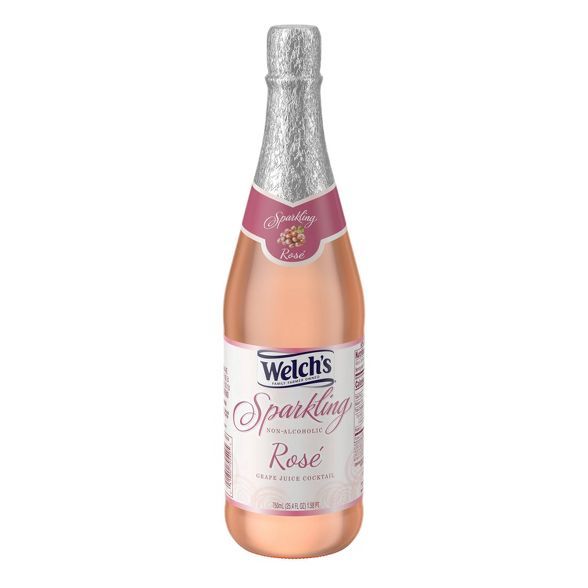 Welch's Sparkling Rosé - 25.4 fl oz Glass Bottle | Target