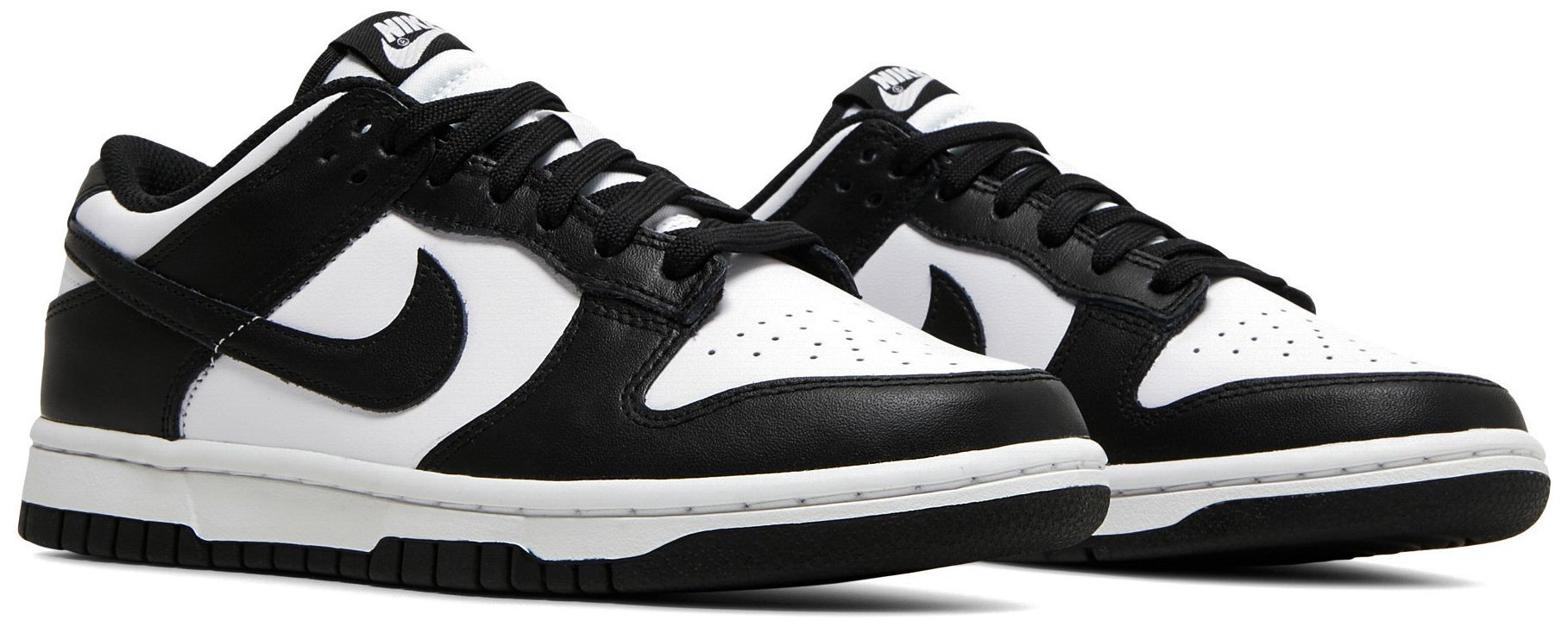 Wmns Dunk Low 'Black White' | GOAT