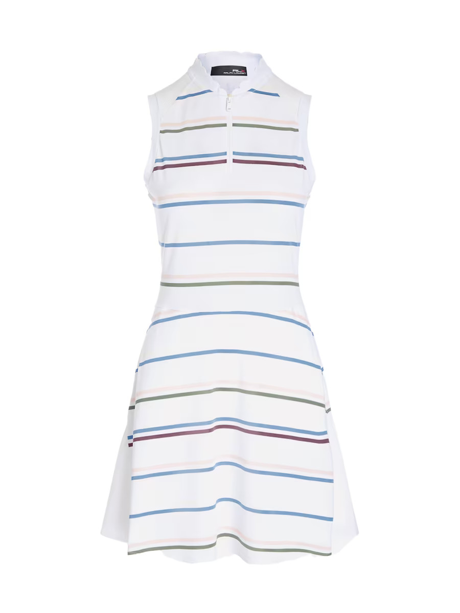 RLX Ralph Lauren RLX Golf &amp; Tennis Striped Pique Tennis Dress | Saks Fifth Avenue