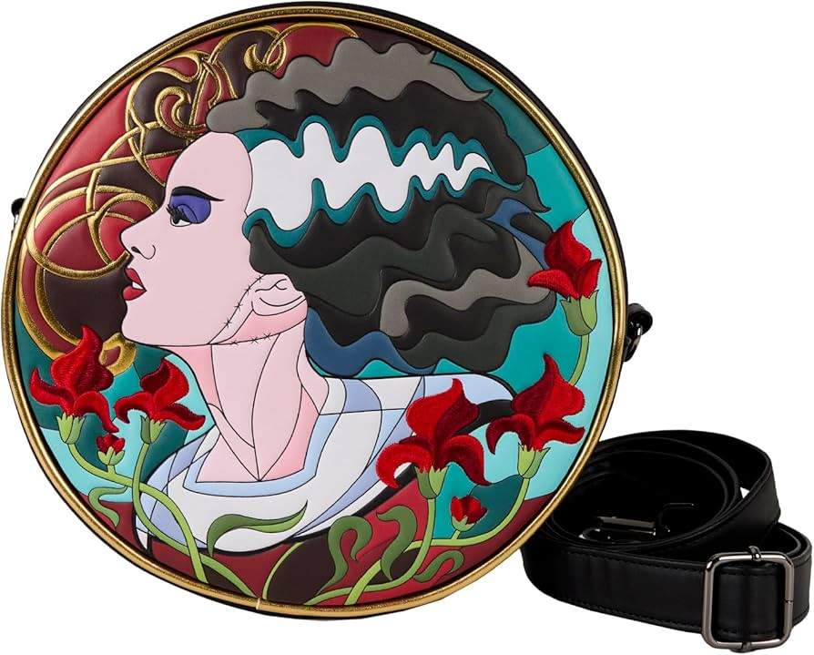 Loungefly Universal Monsters Bride of Frankenstein Crossbody Bag | Amazon (US)