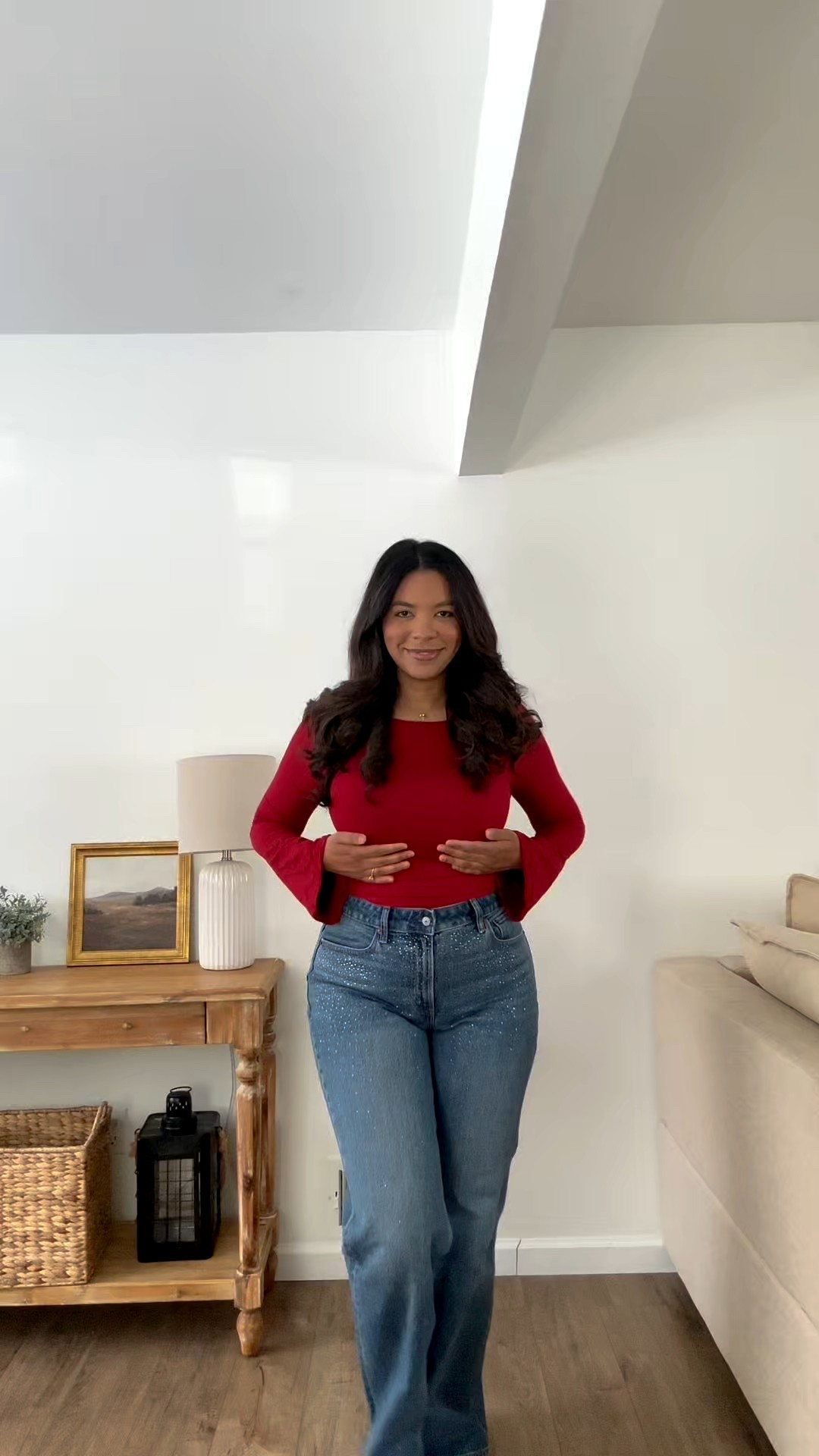 Outfit inspo! Rhinestone jeans use code holidayrush to save! Amazon bell sleeve smoothing long sleeve holiday outfit size medium. The best coat 

#LTKFindsUnder100 #LTKSaleAlert #LTKGiftGuide