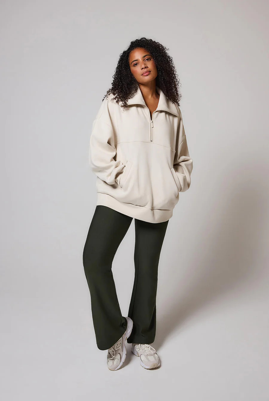 Schlaghose Leggings Winter - Black | LOVALL