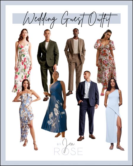 Wedding guest outfit ideas for men and women, spring and summer wedding guest outfits 

#LTKwedding #LTKstyletip