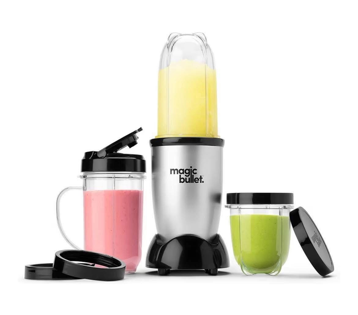 Amazon has a fantastic deal today on the Magic Bullet, which an AMAZING device! Normally $49.99, on sale for only $28.95 - best price I’ve seen on this in over a year!!! 

We love smoothies, and I can whip them up so quickly with this, and there’s very little cleanup. (I just use milk, yogurt & frozen fruit for our smoothies, but you use anything!) 

It’s a super simple blender that comes with three different cup options that you make your drinks right in. No buttons or anything to mess with - just put your ingredients in the cup, push down on the cup when it’s in place in the base, and it blends easily! Also incredibly easy to clean. Highly recommend! 

#LTKSaleAlert #LTKfoodie #LTKHome