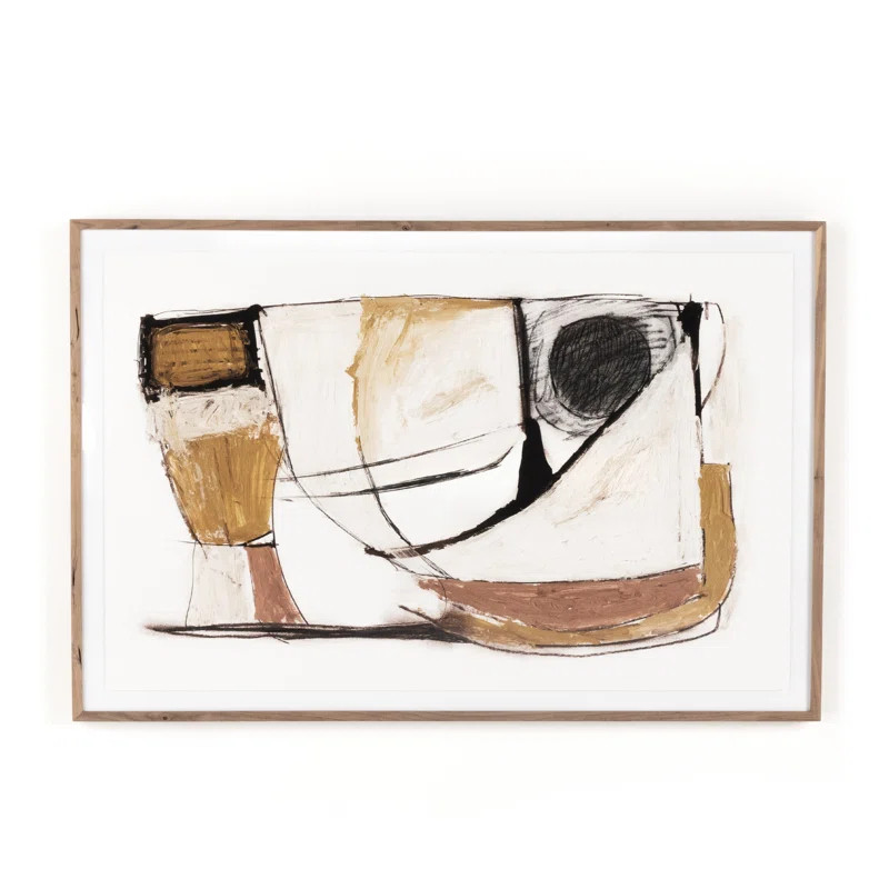 Mixed Media Framed On Paper by Dan Hobday Print | Wayfair North America