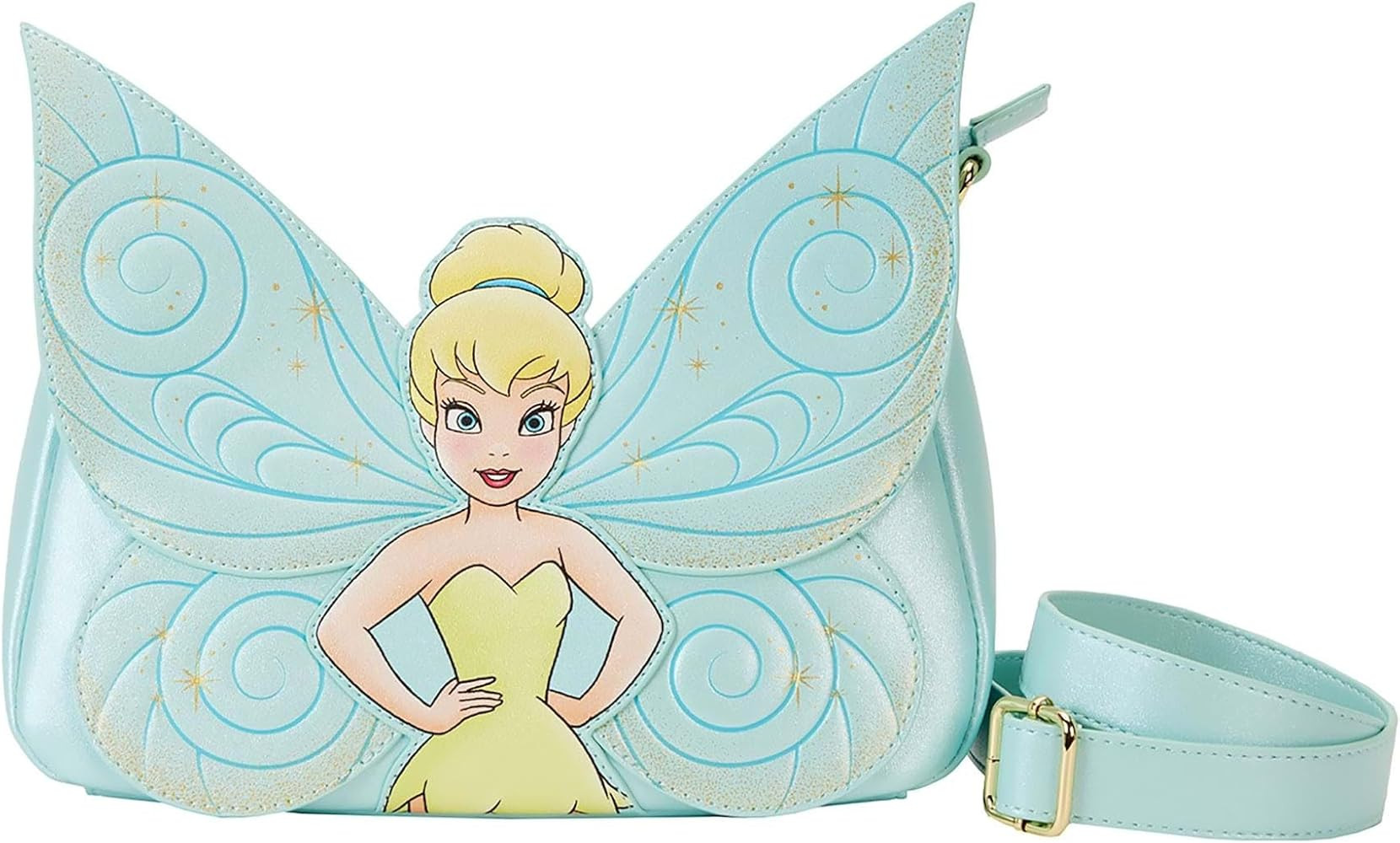Loungefly Disney Tinker Bell Wings Cosplay Crossbody Bag Standard | Amazon (US)
