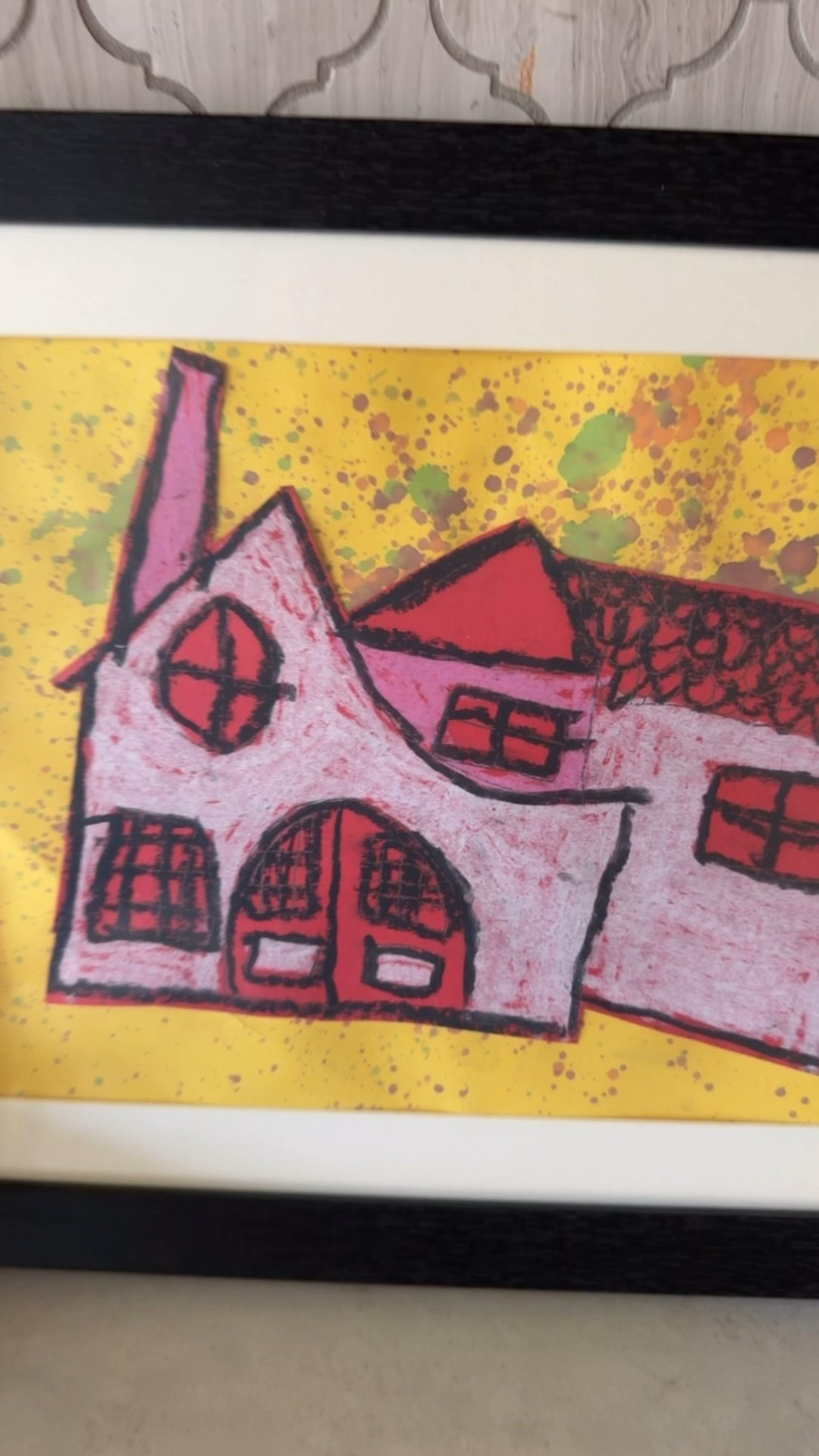 How to display kids art
