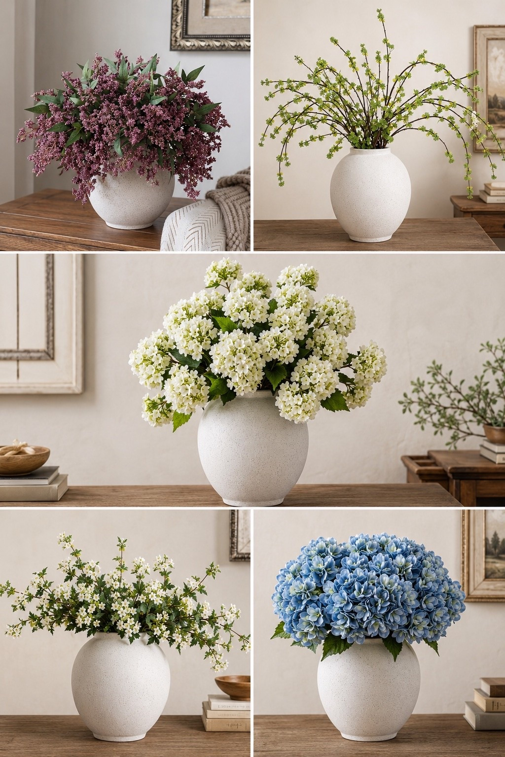 Amazon Vase & Faux Stem Options

Follow @farmtotablecreations on Instagram for more home décor finds and inspiration.

These Amazon vase and faux stem combinations make it easy to create a designer-inspired look throughout your home. The textured white vase pairs beautifully with blue hydrangeas, white viburnum, airy flowering greenery, green budding branches, and dusty plum berry stems for a timeless arrangement that works year-round.

Perfect for styling an entryway table, kitchen island, coffee table, console table, built-ins, or dining room centerpiece. Faux florals are one of the easiest ways to add color, texture, and height without the maintenance of fresh flowers.

Save this post for your next home refresh and shop all the vase and stem options through the affiliate link.

#vase #stems #fauxflorals #hydrangea #homedecor #entrywaytable #coffeetable #consoletable #diningroomdecor #livingroomdecor #shelfdecor #neutraldecor #floralarrangement #homeaccessories #amazonhomefinds #amazondecor #interiordecor #springdecor #summerdecor #vasedecor

#LTKSeasonal #LTKHome #LTKSaleAlert