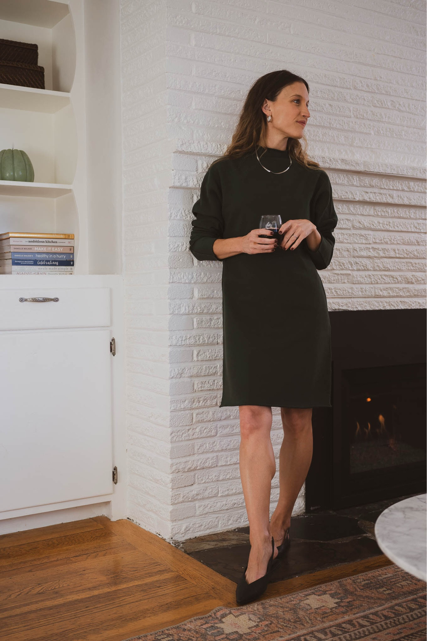 izzie sweatshirt party dress Meet Izzie! The sweatshirt party dress! Pssst, we won't tell anyone that  your outrageously chic funnel neck dress...is actually a sweatshirt.   #FrankandEileen