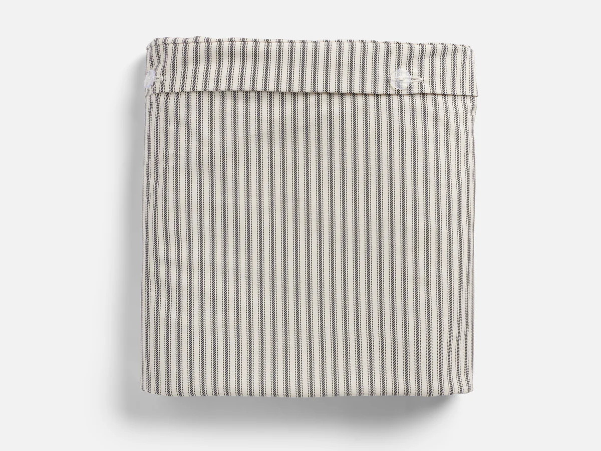 Ticking Stripe Duvet Cover | Red Land Cotton