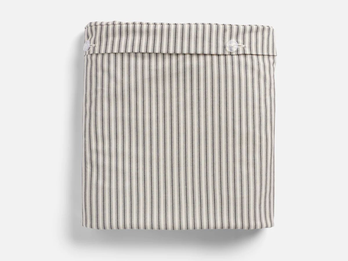 Ticking Stripe Duvet Cover | Red Land Cotton