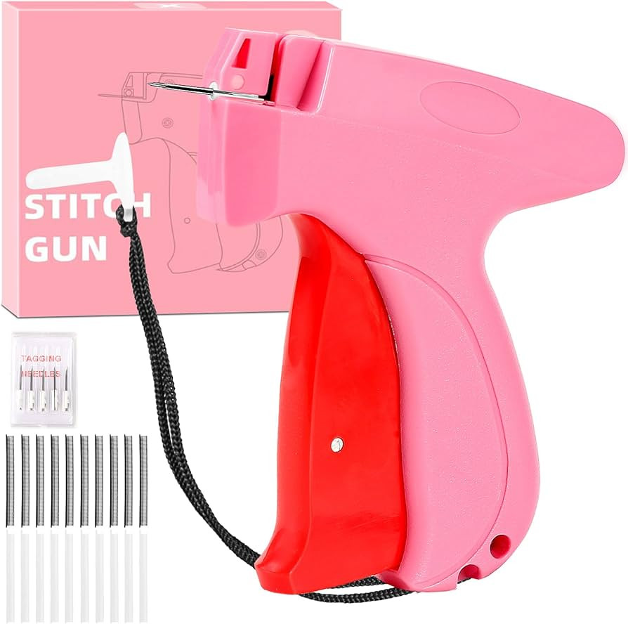 Stitch Gun for Clothes,Mini Stitchy Gun,Includes 6 Needle,5000 Pcs Micro Fasteners(2500 White & 2... | Amazon (US)