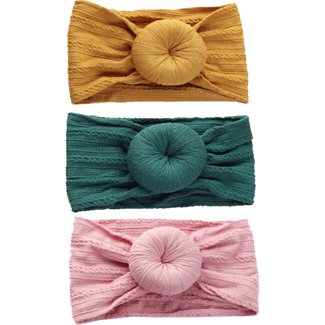 Emerson and Friends | Bun Headband Bundle (Multicolor, One Size) | Maisonette | Maisonette