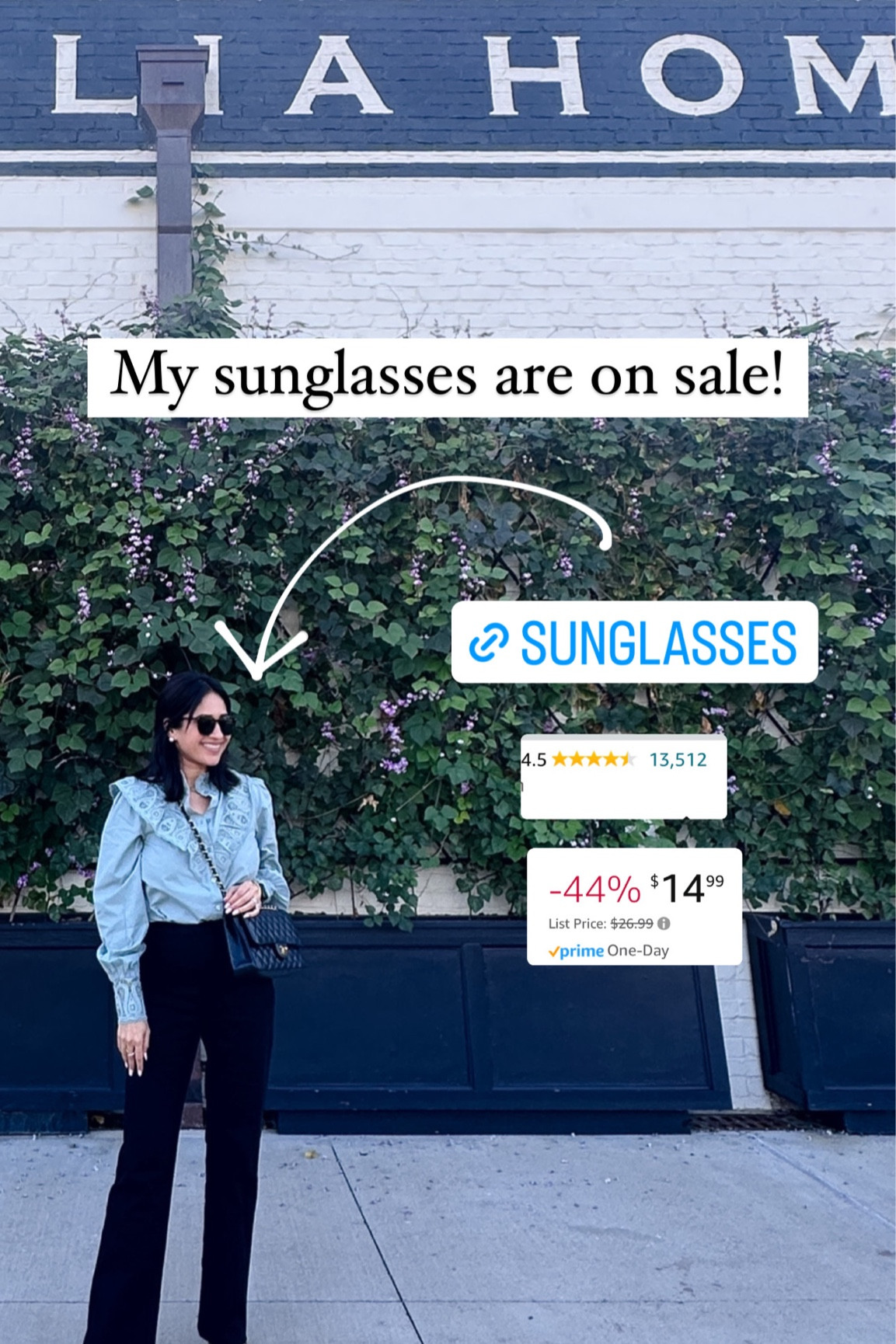 Sunglasses on sale! Sezane workwear look petite pants 

#LTKGiftGuide #LTKstyletip #LTKfindsunder50