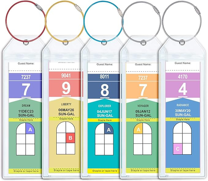Cruise Luggage Tags for Royal Caribbean & Celebrity Cruise Essentials in 2023-2024 | Amazon (US)