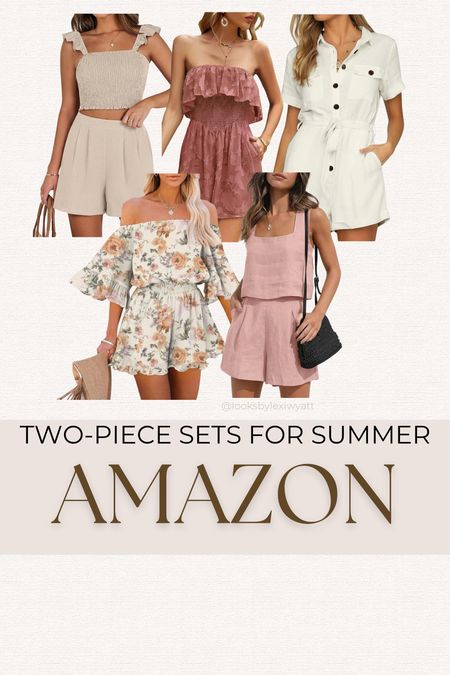 Amazon two piece sets for summer!