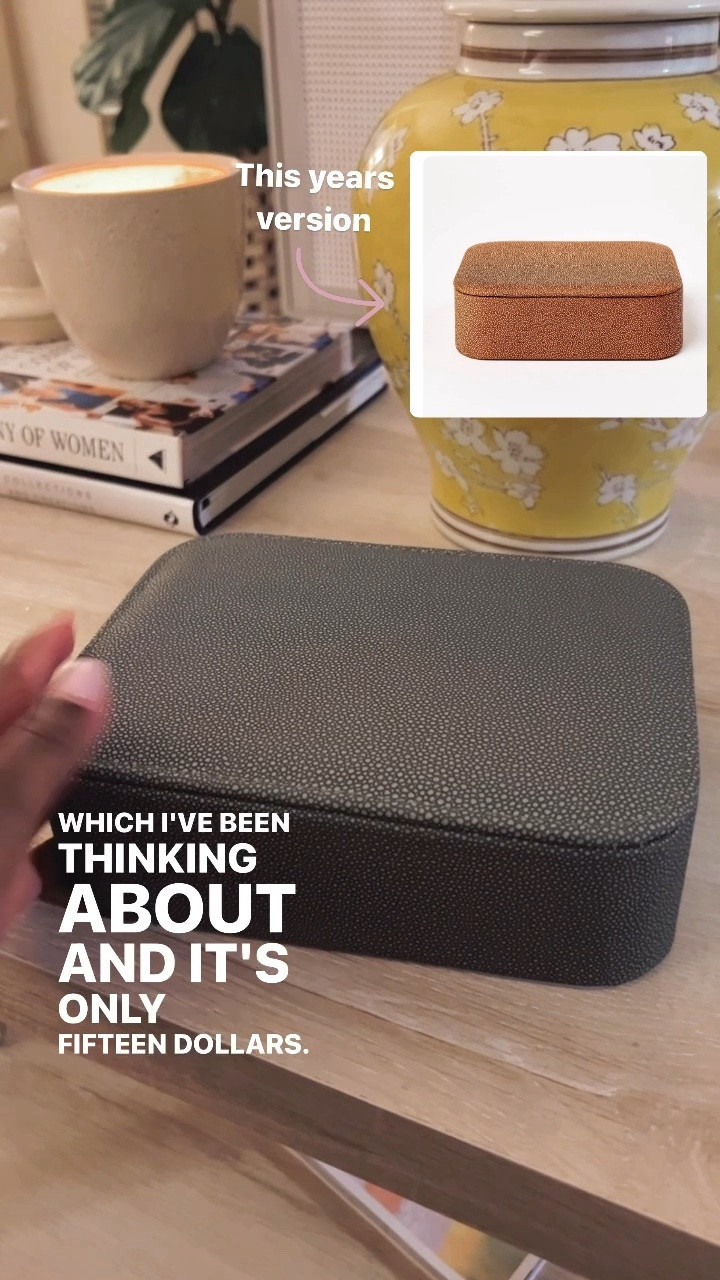 Coffee table styling / small storage box / studio McGee / target home decor 

#LTKstyletip #LTKhome #LTKSpringSale