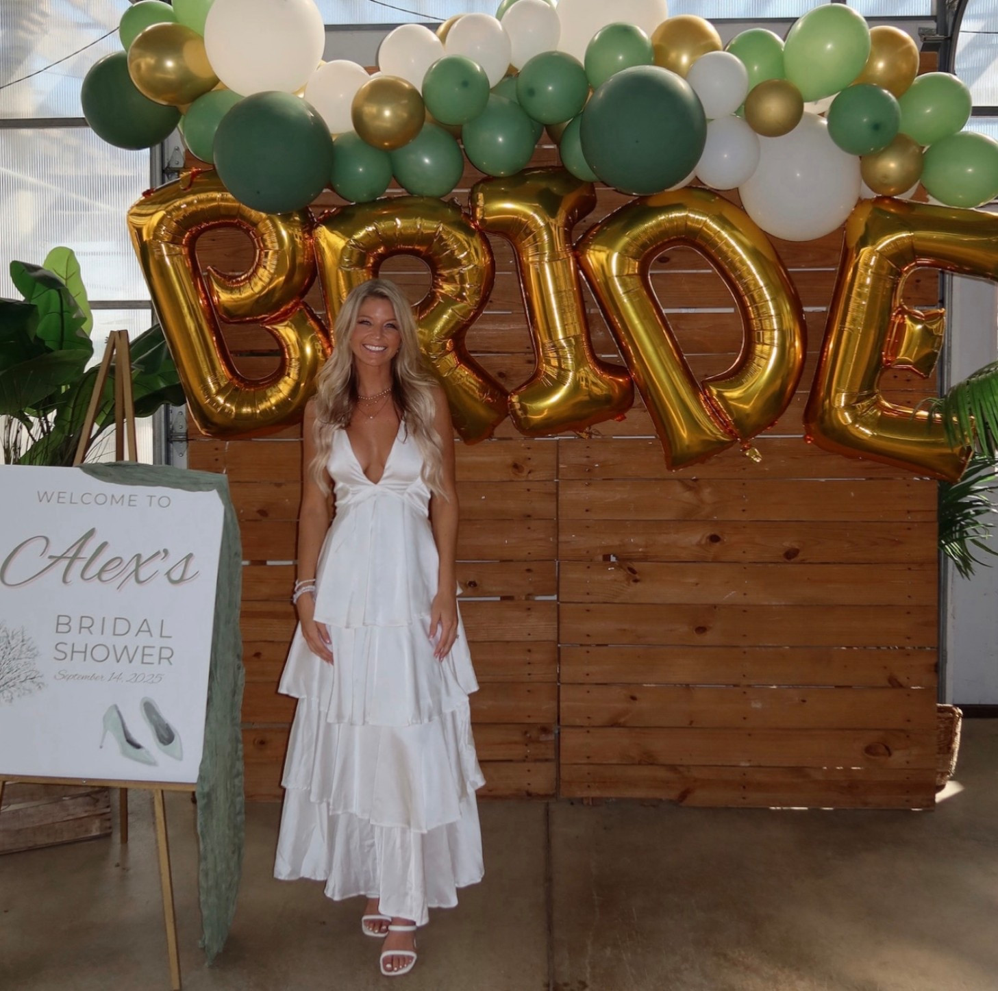 The most flattering bridal shower dress & decor!! Size small 

#LTKWedding #LTKFindsUnder50 #LTKootd