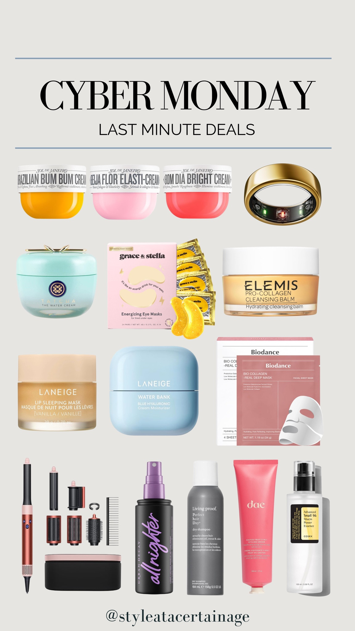 Last minute Cyber Monday deals for beauty ✨