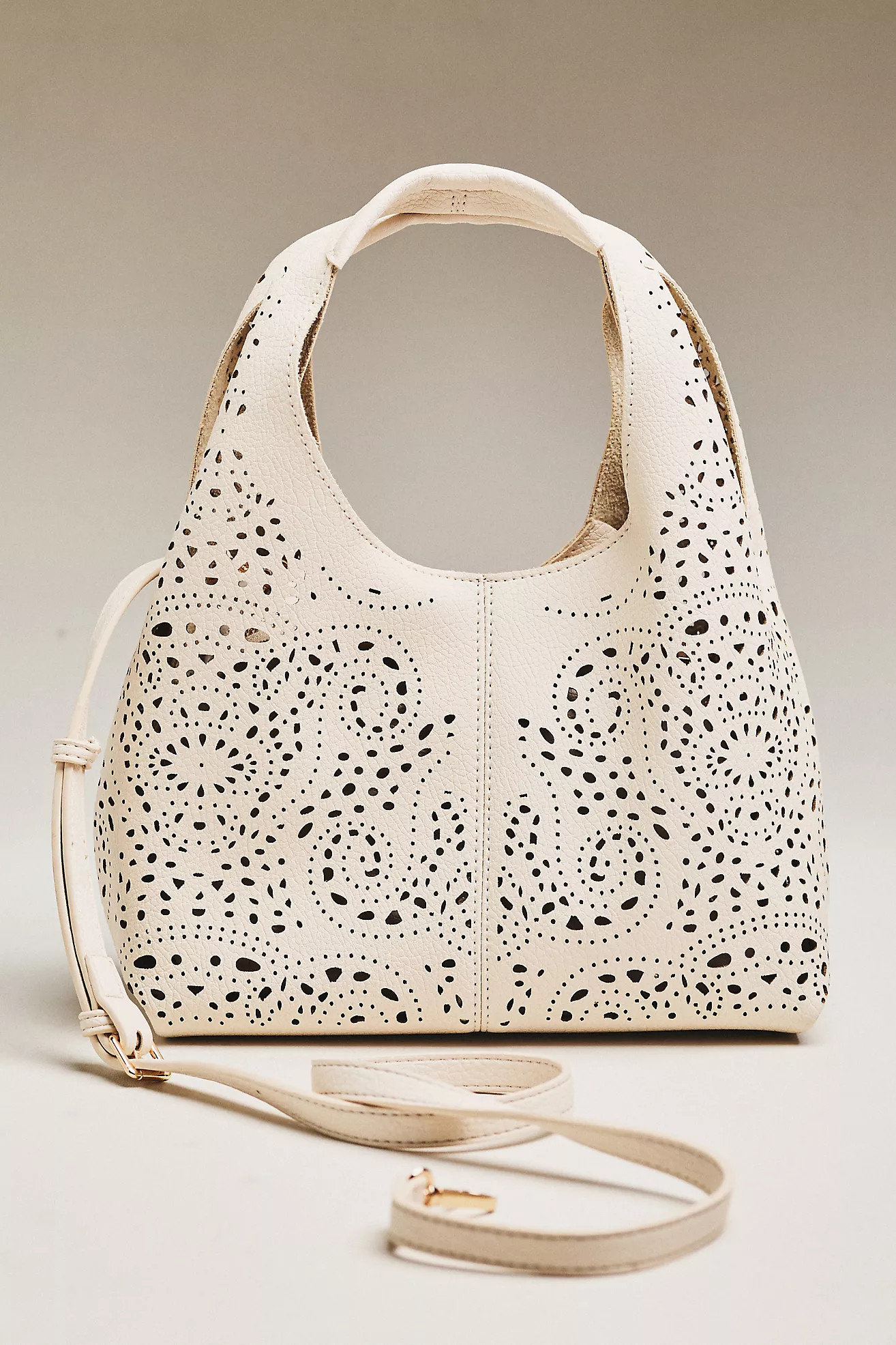 Melie Bianco Perforated Mini Hand Bag | Anthropologie (US)