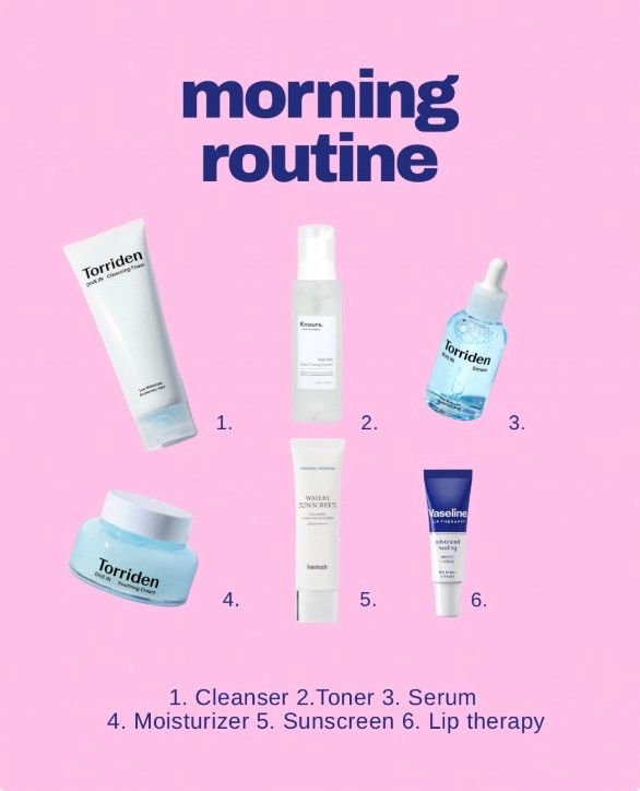 Morning skincare routine☁️✨

#LTKgrwm #LTKmorningroutine #LTKBeauty