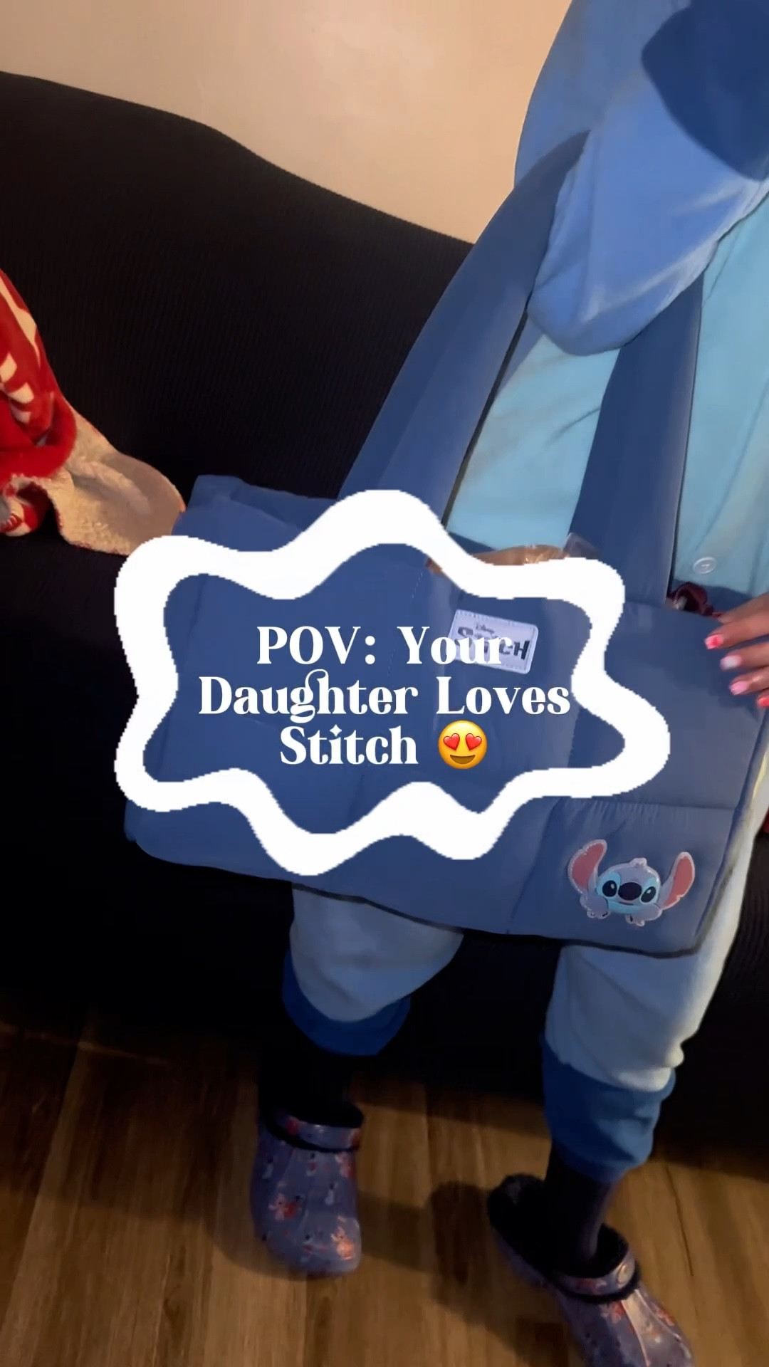 My Daughter is in her Stitch era 😂💙✨

My girl was sooo cozy in her Stitch onesie, matching Stitch Crocs, and her fave Stitch plush tote bag headed to spend the night with her grandma 🩷👜🧸

Perfect comfy tween pajamas for sleepovers and chill weekends! 

#tweenstyle #stitchoutfit #liloandstitch #tweenfashion #kidsstyle #cozyoutfits #crocsstyle #momlife #ltkfamily #LTKShoes #AmazonFinds #Disney #crocs #kidsshoes #kidsfashion
#LTKGiftGuide #LTKFindsUnder50 

#LTKKids #LTKdayinmylife #LTKmomlife