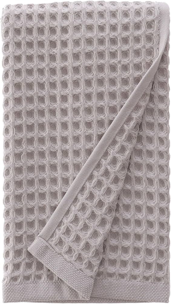 sea me at home Waffle Hand Towel – 100% Turkish Cotton, Quick-Dry, Soft and Absorbent Bathroom ... | Amazon (US)