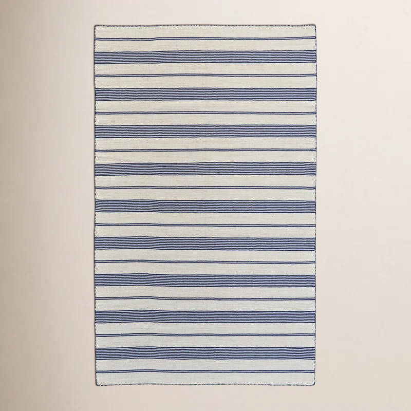 Perci Striped Indoor / Outdoor Rug | Wayfair North America