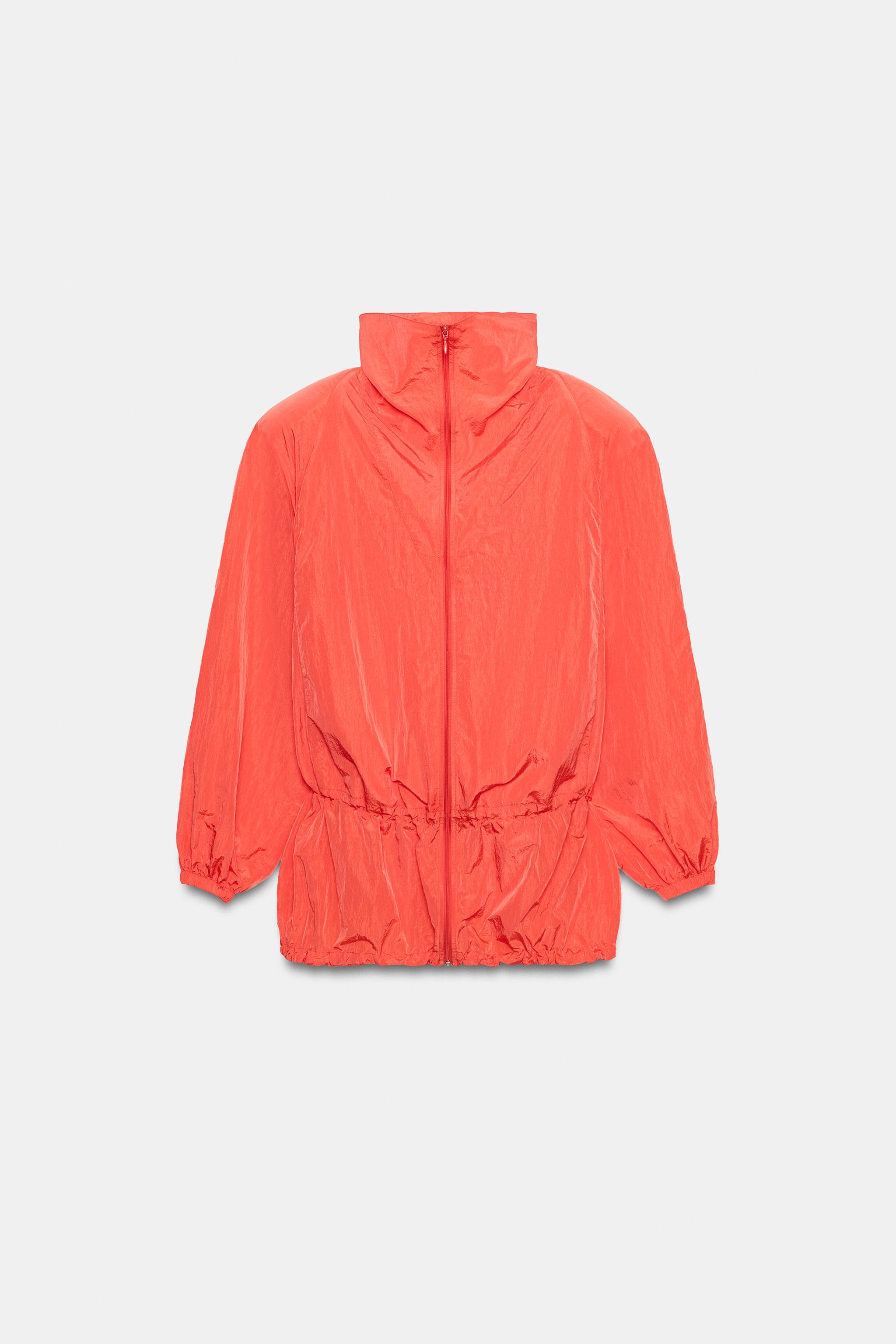 NYLON ZIP MINI DRESS | Zara US