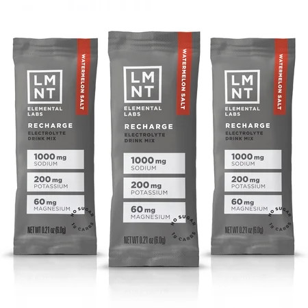 LMNT Electrolyte Hydration Powder | Developed by Robb Wolf and Ketogains | Keto & Paleo | No Sugar N | Walmart (US)