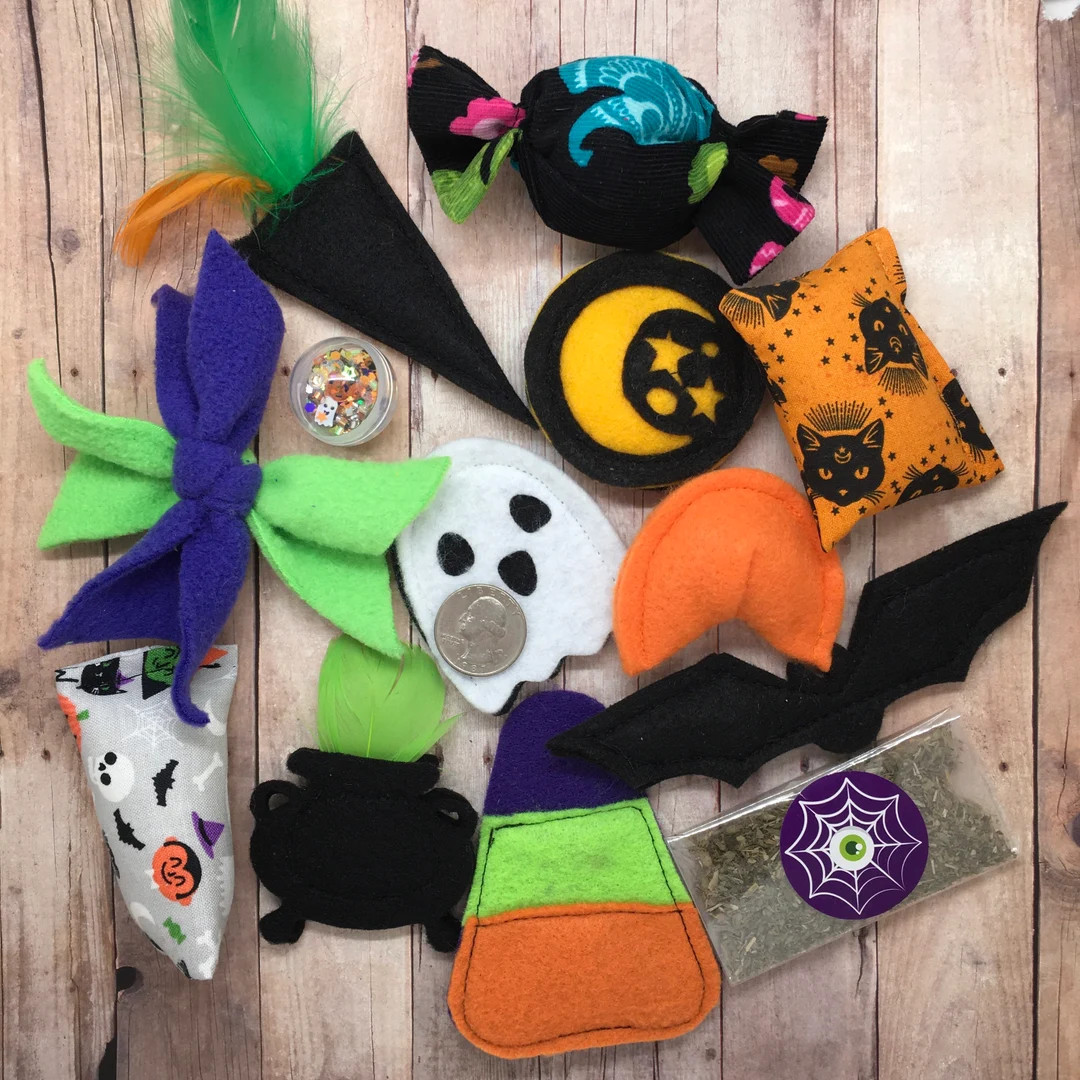 Cat Toy Advent Calendar 13 Days of Halloween - Etsy | Etsy (US)
