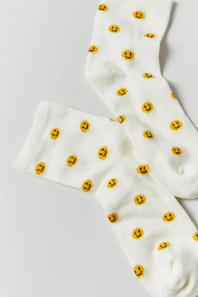 Allover Mini Icon Crew Sock | Urban Outfitters (US and RoW)