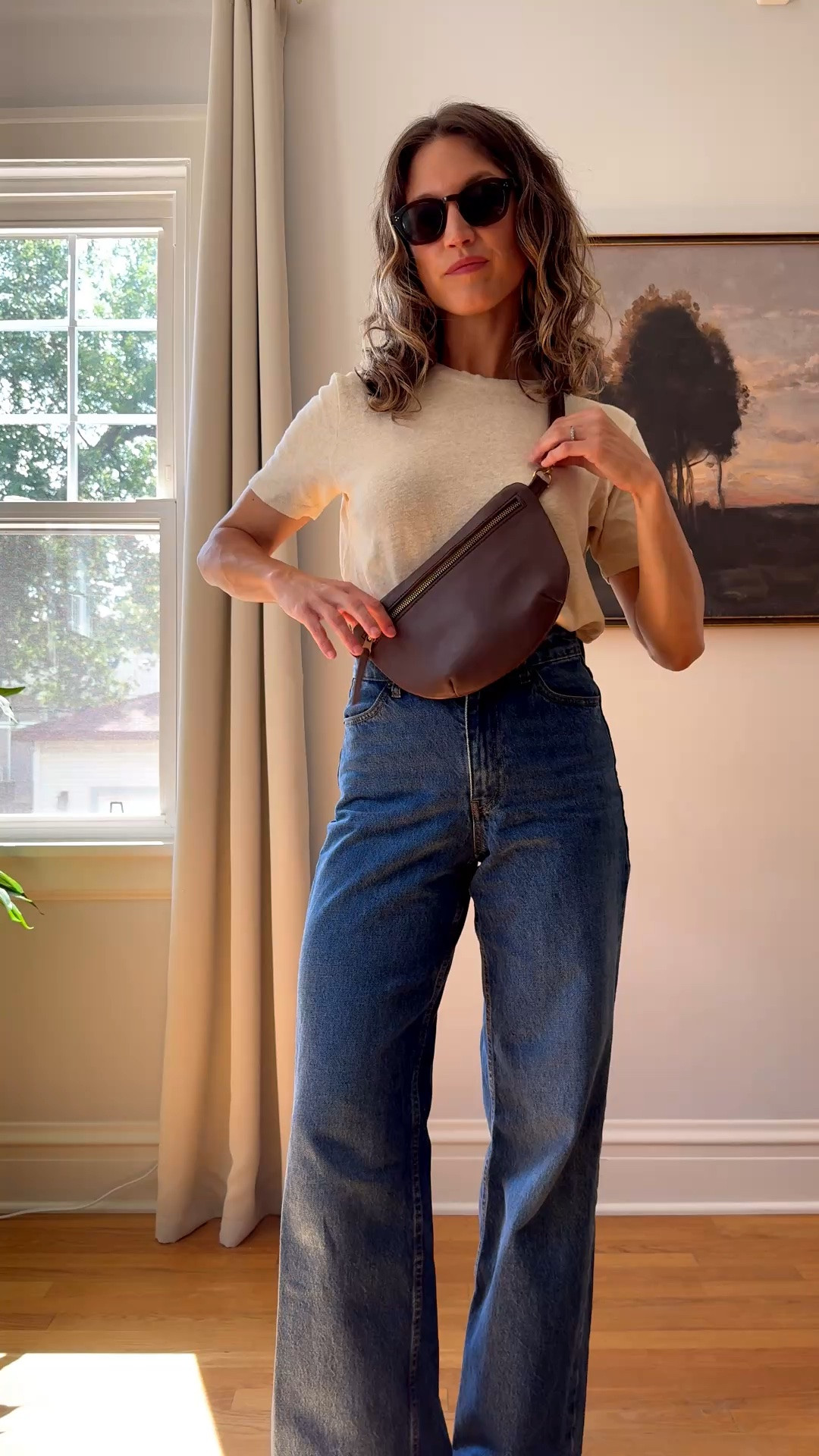 Mocha Sling Styling 

Sèzane linen tee, similar options linked. Sèzane denim, 2, TTS. Dolce Vita heeled sandals, sold out, current version linked. Abby Alley sling bag, ASHLEYR15 for 15% off. Quince sunglasses.

#LTKOver40 #LTKSeasonal