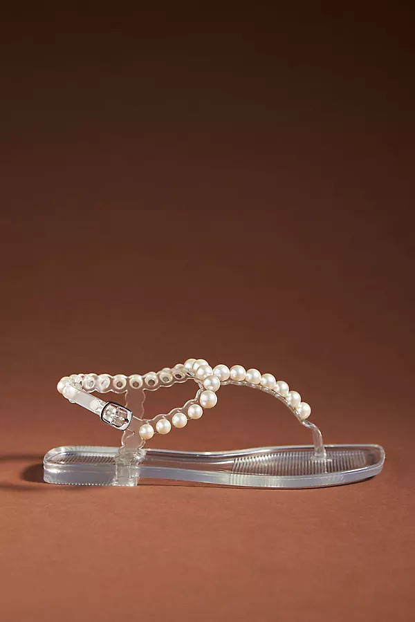 Jeffrey Campbell Pearl Sandals By Jeffrey Campbell in Clear Size 10 | Anthropologie (US)