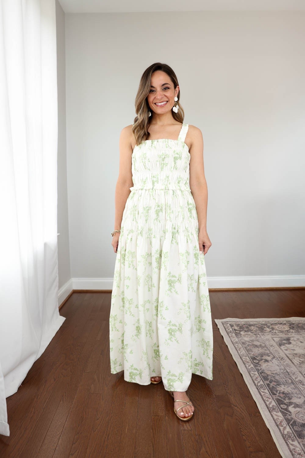 40% off this Target dress (now $24)! 

I’m wearing xs here and it fits me well. The straps are long on me so I tucked them in and safety pinned them for a quick fix but paying to have the shortened at this price point would be worth it to me!