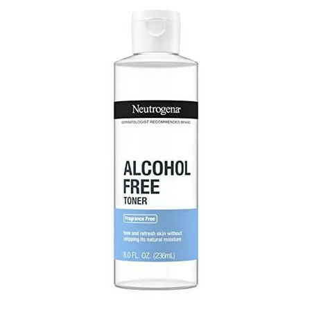Neutrogena Alcohol-Free Gentle Daily Facial Toner Fragrance-Free Face Toner to Tone & Refresh Skin Toner Gently Removes Impurities & Reconditions Skin Hypoallergenic 8 fl. oz | Walmart (US)