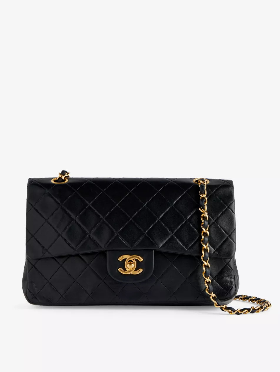 Pre-loved Chanel medium quilted leather shoulder bag | Selfridges