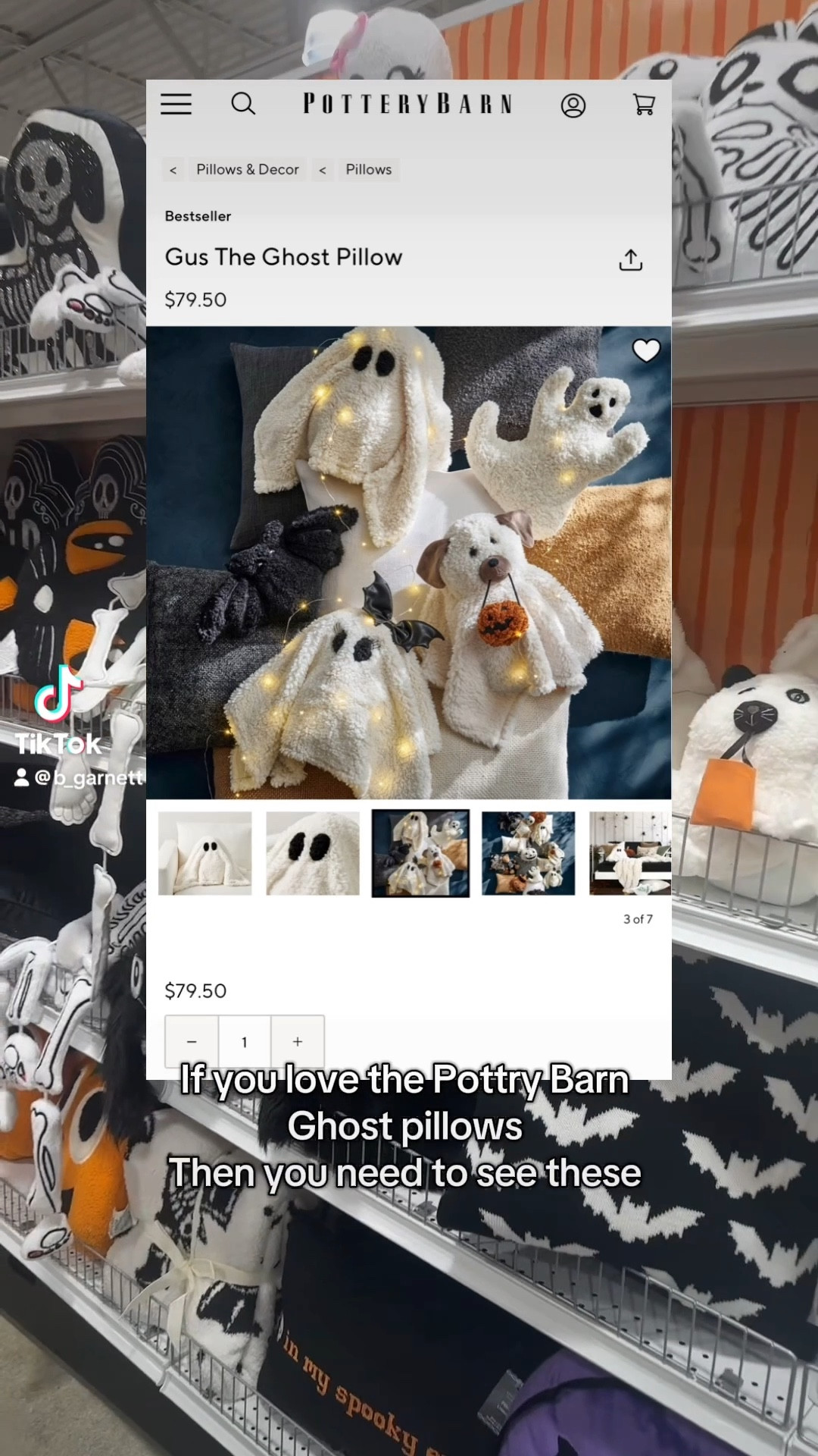 An excellent Pottery Barn lookalike for half the price 

Ghost decor | Halloween decor | pottery barn Halloween | pottery barn ghost pillows | inexpensive ghost pillows 

#LTKHome #LTKFindsUnder50 #LTKautumn