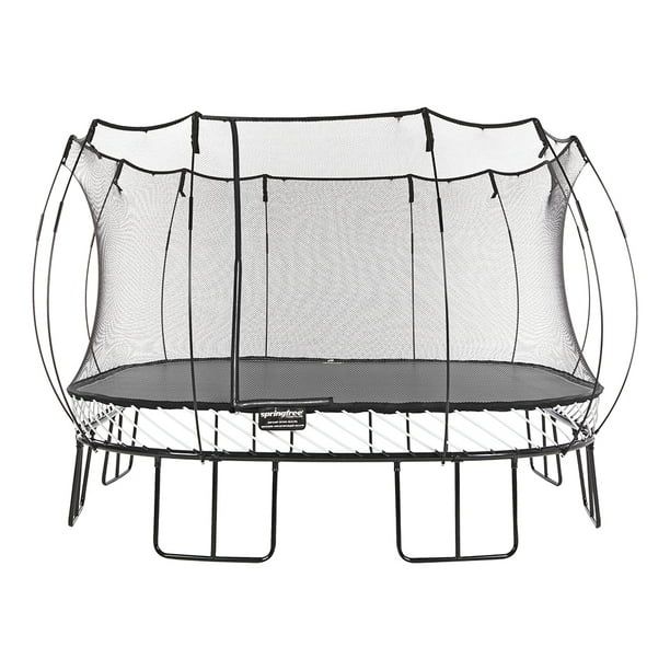 Springfree Kids Outdoor Jumbo Square 13 Feet Trampoline With Enclosure - Walmart.com | Walmart (US)