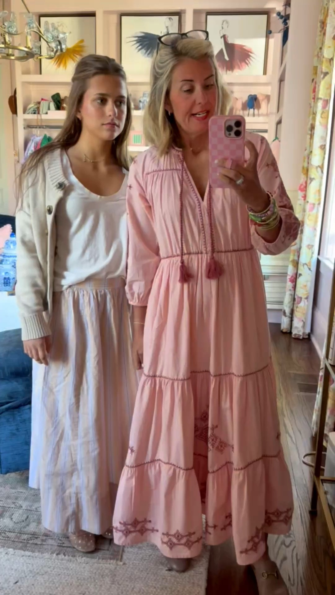 Oh to church we go! The perfect dress for this time of year & it’s just beautiful yall. Kaiser’s skirt is sold out, but I will link some other favorites. I’m wearing an xs dress and 8 shoe tts. 




#LTKmomlife #LTKKids #LTKdayinmylife